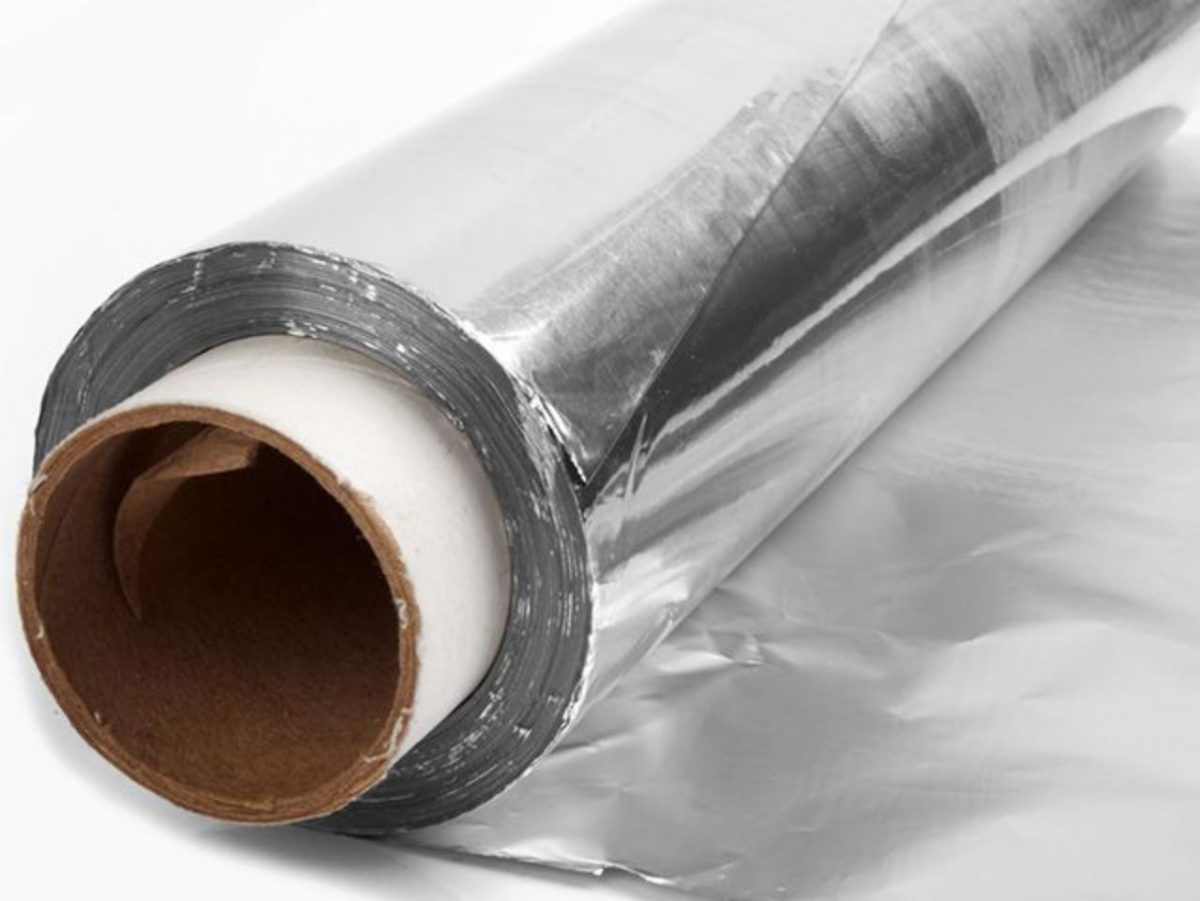 Aluminum foil for sound insulation
